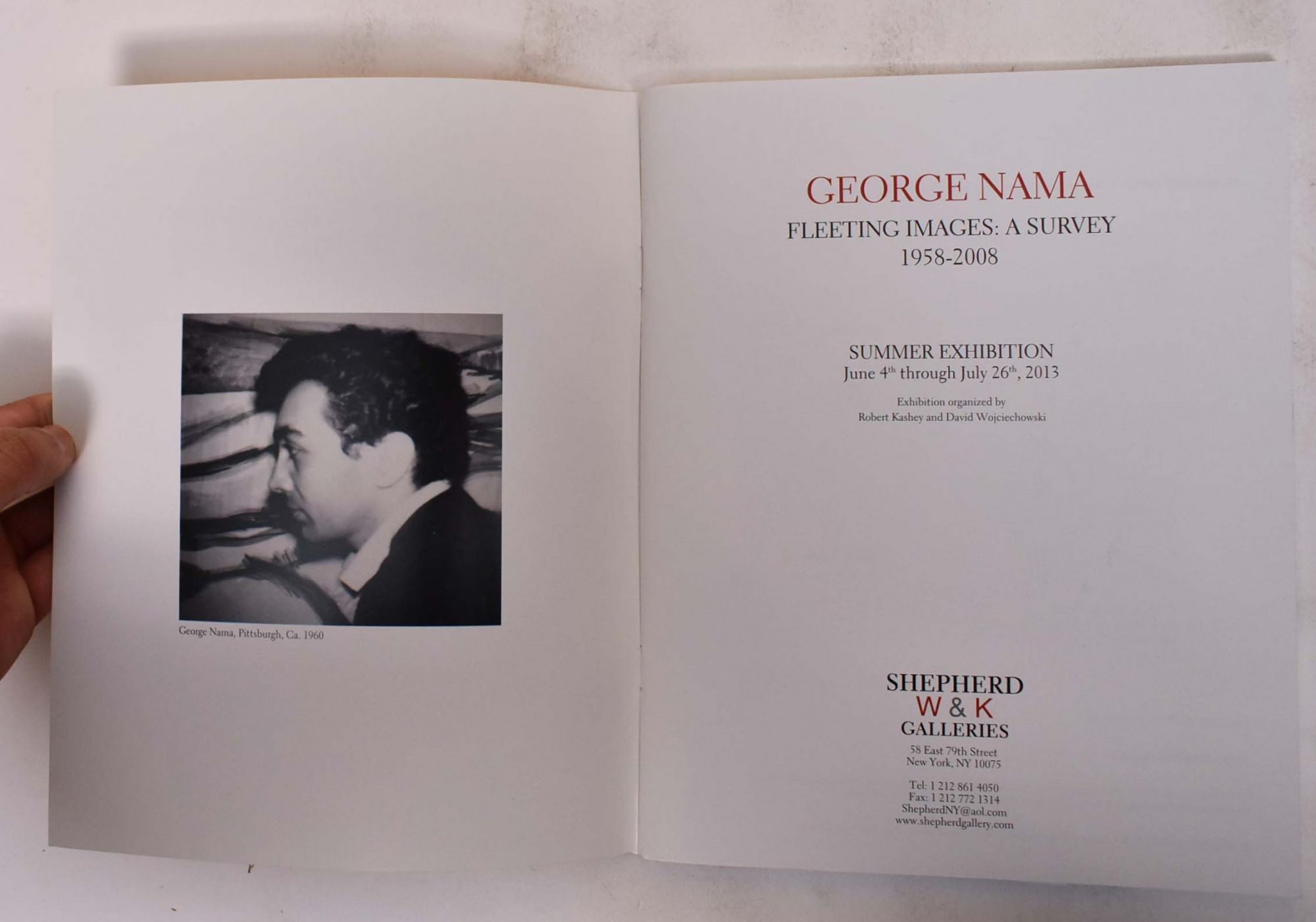 George Naami George Nama: Fleeting Images, A Survey 1958-2008 | Robert Kashey, David ...