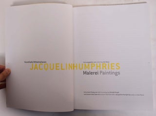 Jacqueline Humphries: Malerei/Paintings