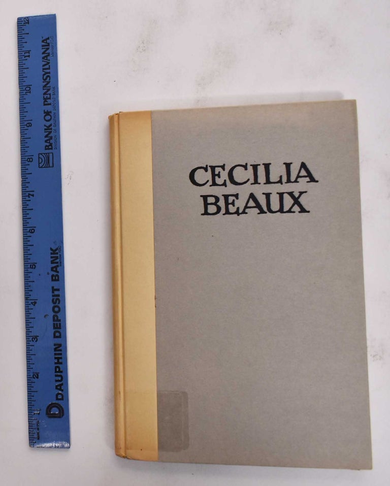 Item #1726 Cecilia Beaux. Thornton Oakley.