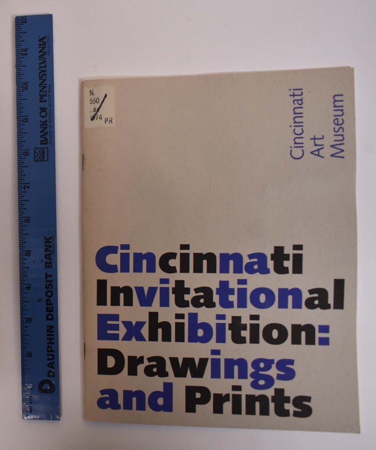Item #172801 Cincinnati Invitational Exhibiton: Drawings and Prints. Kristin L. Spangenberg.