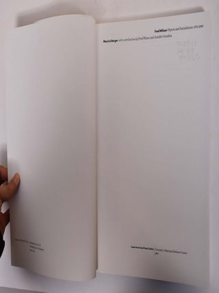 Item #172881 Fred Wilson: Objects and Installations, 1979-2000. Maurice Berger, Jennifer...