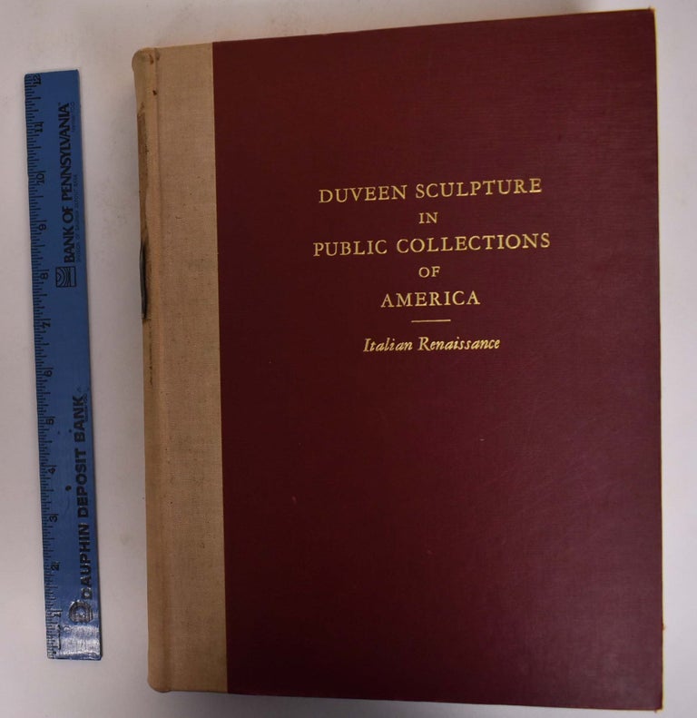 Item #173057 Duveen Sculpture in Public Collections of America. Duveen Brothers.