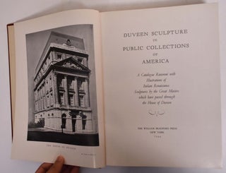 Duveen Sculpture in Public Collections of America