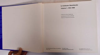 Le Corbusier Sketchbooks; Volume 1, 1914-1948