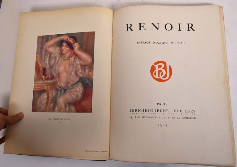 Item #173078 Renoir. Octave Mirbeau.