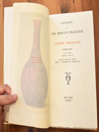 Catalogue of the Morgan Collection of Chinese Porcelains Volume 2