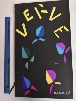 Item #173096 Verve: The French Review of Art, Volume 2, No. 8. Julien Cain, Pierre Reverdy,...
