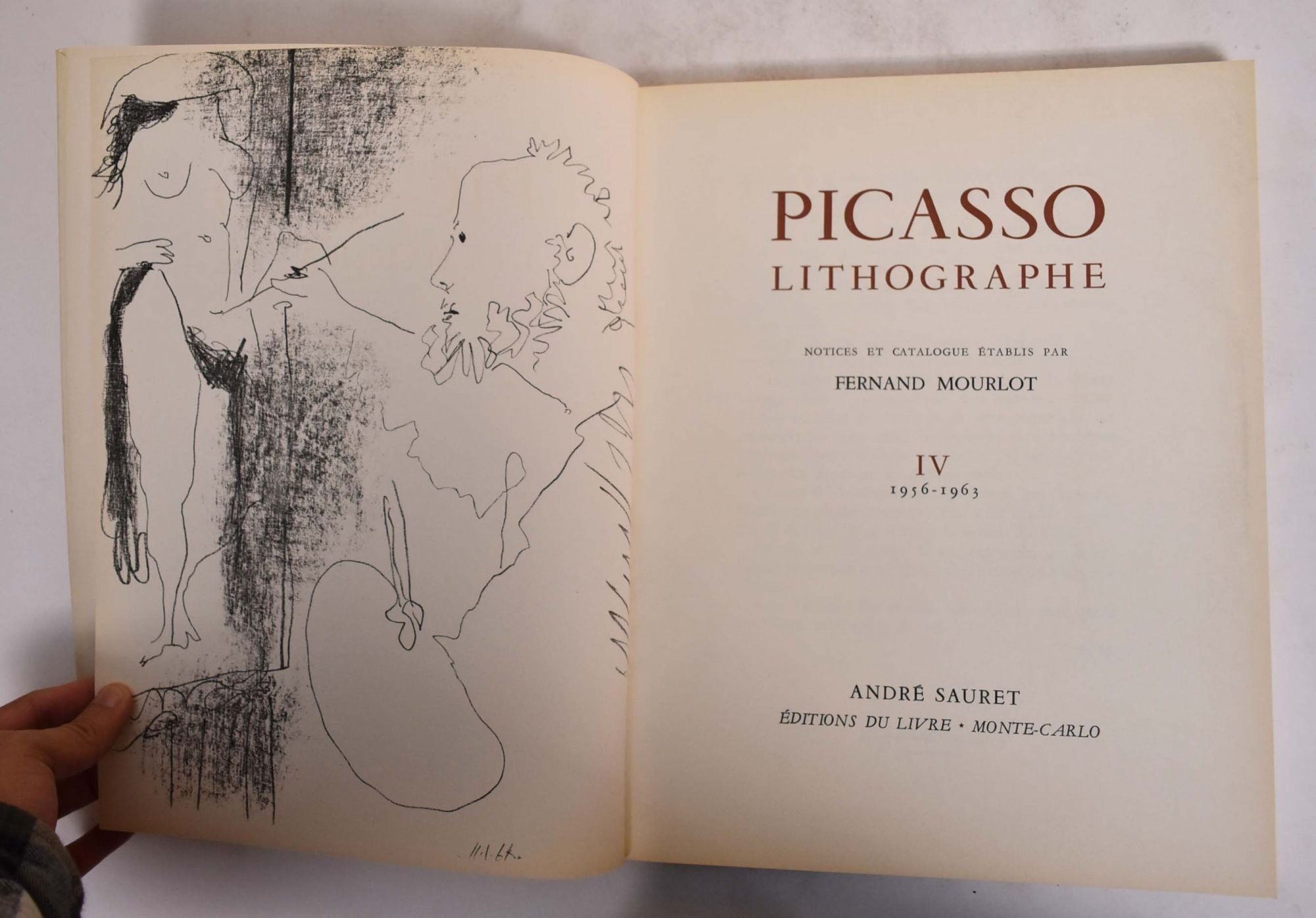 Picasso Lithographe Notices et Catalogue etablis Volume IV, 1956