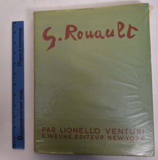 Item #173164 Georges Rouault. Lionello Venturi