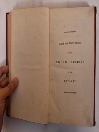 By His Majesty's Command. Adjutant General's Office, 1st December, 1796. Rules and regulations for the Sword Exercise of the Cavalry.