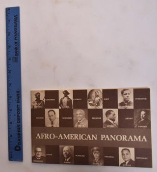 Item #173327 Afro-American Panorama: A Survey of Outstanding Contributions to the Development of...