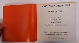 Comparaisons 1980 L'Art Actuel Peinture, Sculpture, Tapisserie - Participation de France-Japon