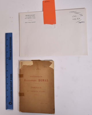 Item #173410 Catalogue de tableaux aquarelles, Pastels & Dessins Sculptures Objets D'Art &...