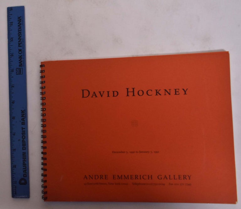 Item #173548 David Hockney: Paintings. Andre Emmerich Gallery.