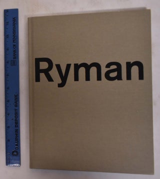Item #173593 Robert Ryman: 17 November-17 December 2005. Jan Dibbets