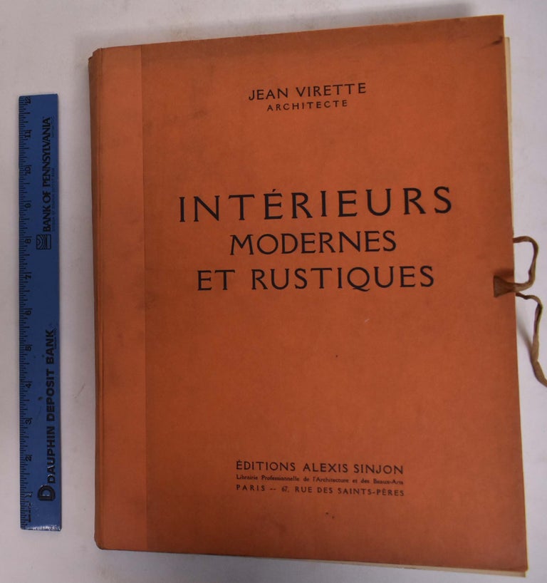Item #173633 Interieurs Modernes et Rustiques. Jean Virette.