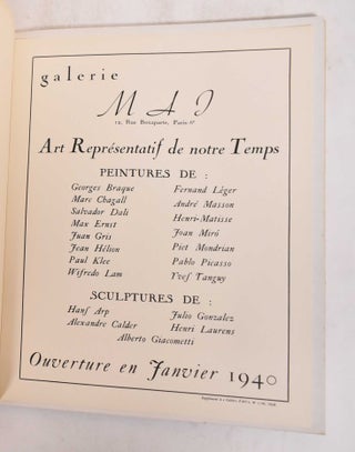 Cahiers D'Art: No. 5-10, 1939