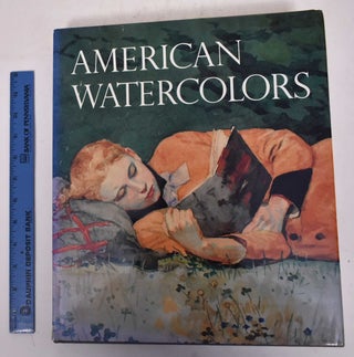 Item #17370 American Watercolors. Christopher Finch
