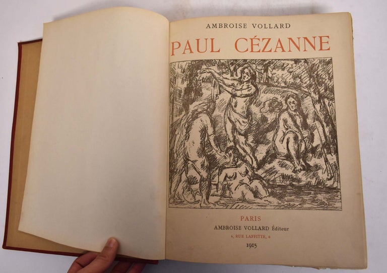 Item #173722 PAUL CEZANNE. Ambroise Vollard.
