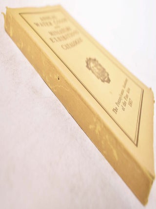 Catalogue of the Fifteenth Annual Philadelphia Water Color Exhibition, and the Sixteenth Annual Exhibition of Miniatures