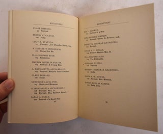 Catalogue of the Fifteenth Annual Philadelphia Water Color Exhibition, and the Sixteenth Annual Exhibition of Miniatures