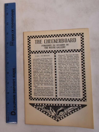 Item #173848 The Checkerboard: Published on Occasion by the Weyhe Gallery : Gag Number *signed by...