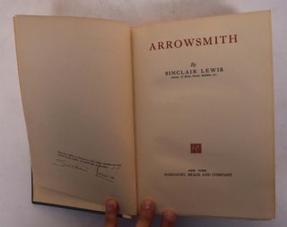 Item #173870 Arrowsmith. Sinclair Lewis