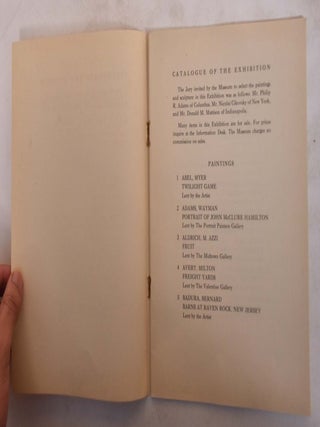 The Forty-Second Annual Exhibition of American Art May 9 through June 9, 1935