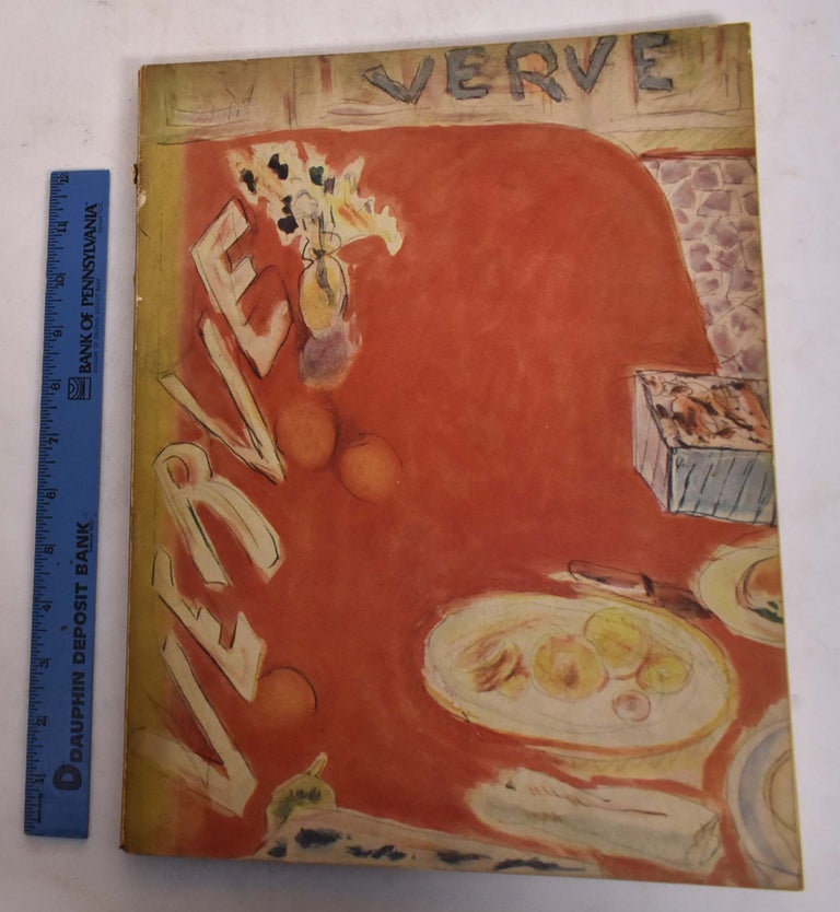 Item #173943 VERVE An Artistic and Literary Quarterly. Volume 1, Number 3 (October-December)