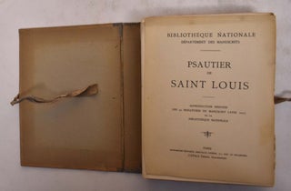 Psautier de Saint Louis. Reproduction Réduite des 92 Miniatures du Manuscrit Latin 10525 de la Bibliothèque Nationale