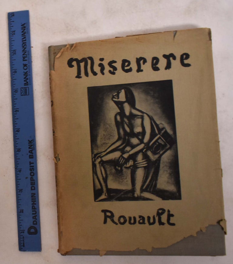 Item #174008 Miserere. Georges Rouault, Anthony Blunt.