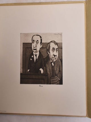 Jurisprudence; A Suite of Six Lithographs from the Original Etchings