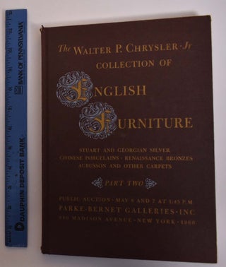 Item #174131 Magnificent Queen Anne & Georgian Cabinetwork; Stuart and Georgian Silver, Part...