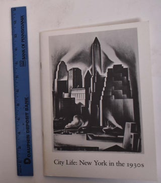 Item #174189 City Life: New York in the 1930s. Edith Tonelli
