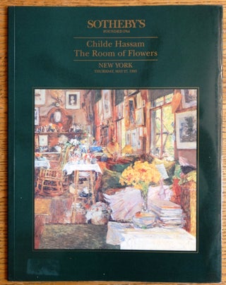 Item #17418 Childe Hassam: The Room of Flowers from the Collection of Arthur G. Altschul. Sotheby's