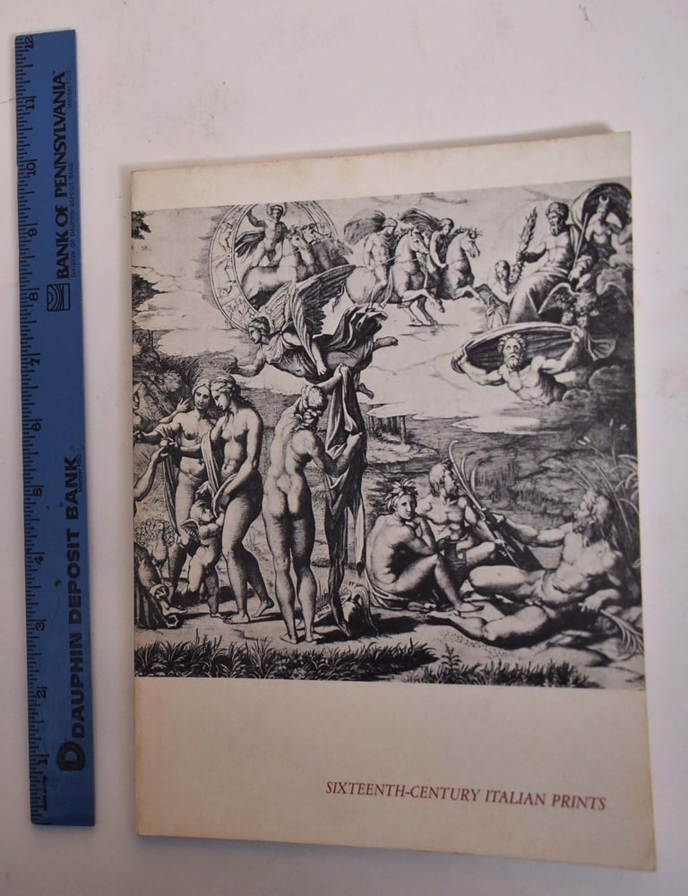 Sixteenth Century Italian Prints | Marcus S. Sopher, Claudia Lazzaro