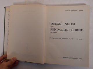 Disegni Inglesi Della Fondazione Horne in Firenze
