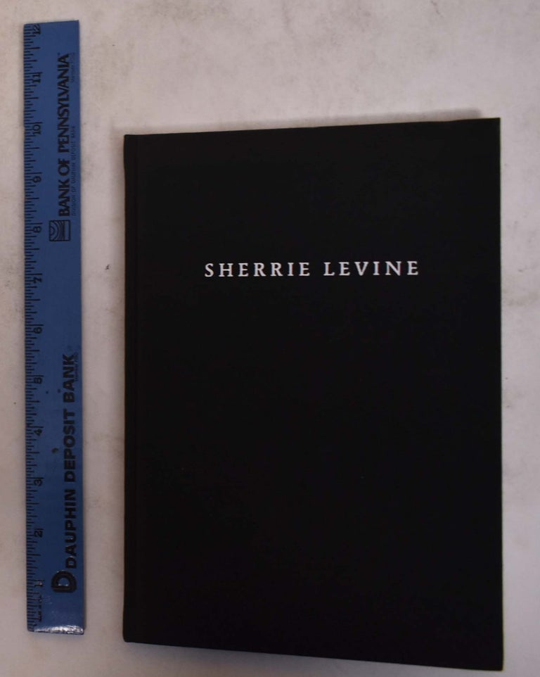 Item #174705 Sherrie Levine. David Thorp.