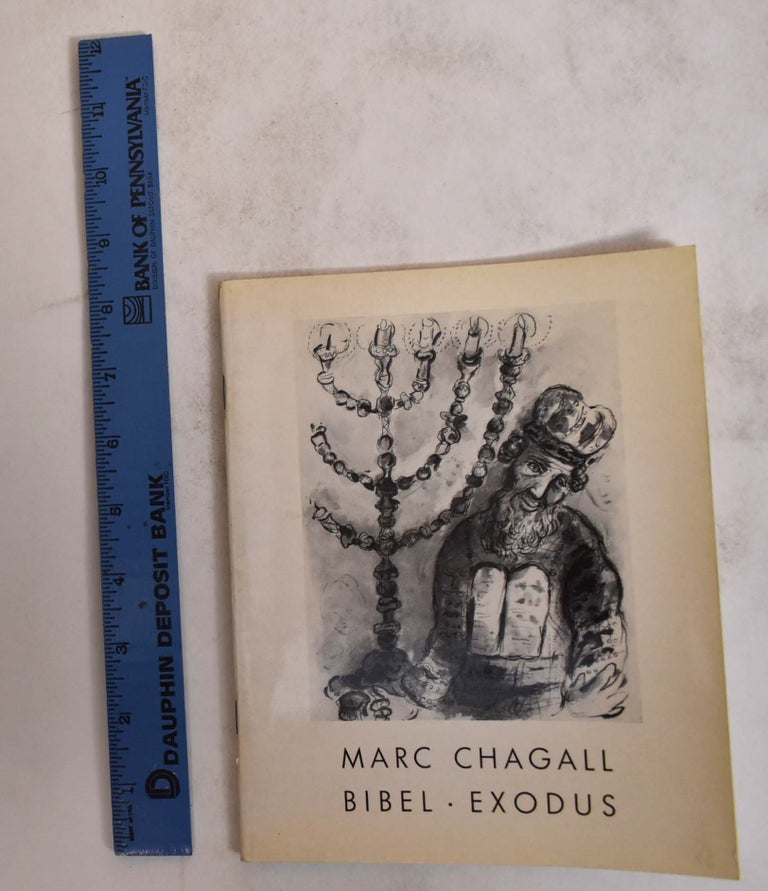 Item #174732 Marc Chagall: Bibel-Exodus. Irmgard Woldering.
