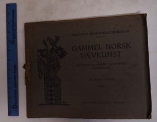 Item #174771 Gammel Norsk Vaevkunst: Putetraek OG Taepper I Farvetrykte Gjengivelser Mappe II. H....
