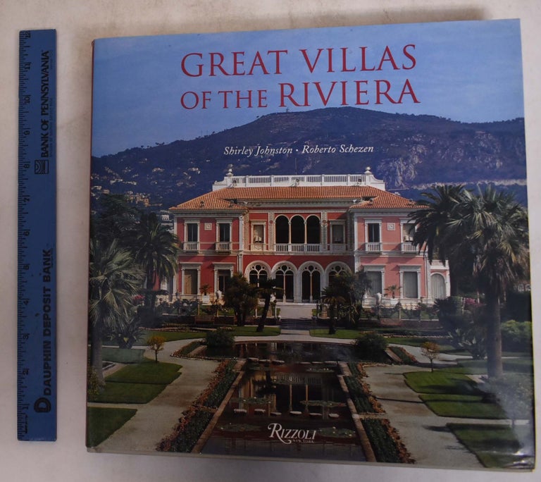 Item #174936 Great Villas of the Riviera. Shirley Johnston, Roberto Schezen.