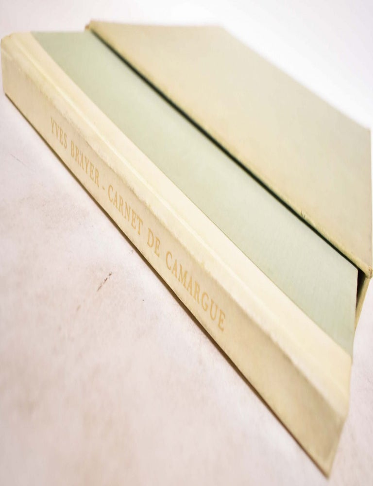 Item #175163 Carnet De Camargue. Yves Brayer, Pierre Cabanne, Folco de Baroncelli-Javon, Presentation, Poems.