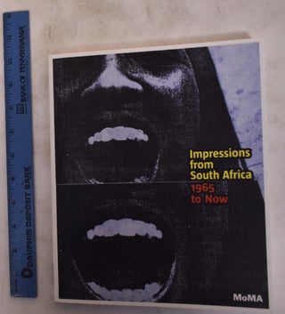 Item #175185 Impressions from South Africa: 1965 to Now. Judith B. Hecker