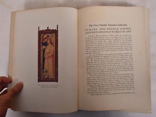 The Very Notable Tolentino Collection: Italian And French Gothic And Renaissance Works Of Art, April 22 1924