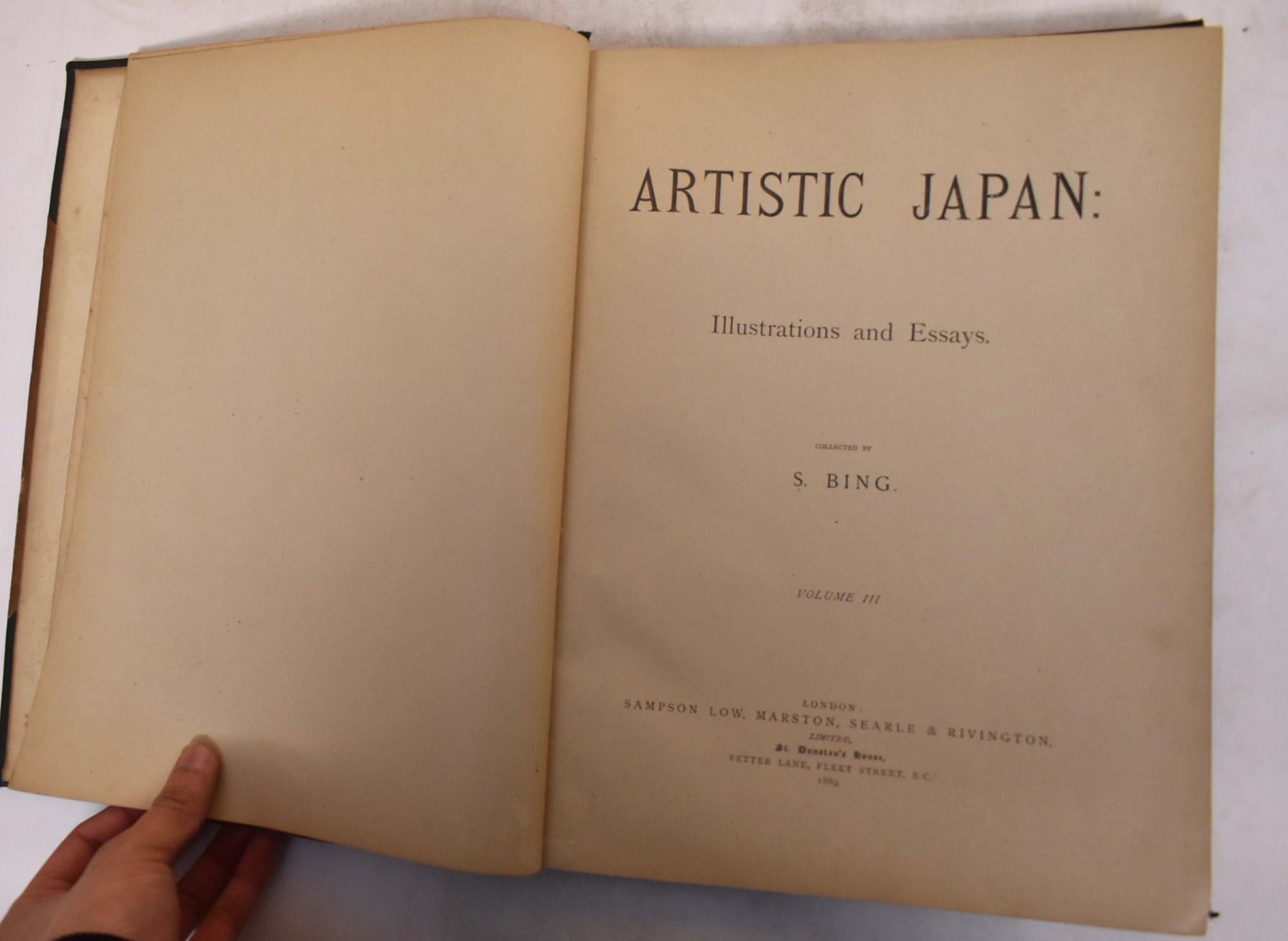 Artistic Japan: Illustrations and Essays, Volume III | Bing Siegfried