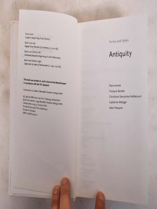 Forms and Styles: Antiquity