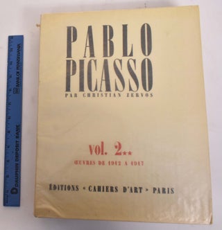 Item #175510 Pablo Picasso, Volume 2, Part 2 Oeuvres de 1912 a 1917. Christian Zervos