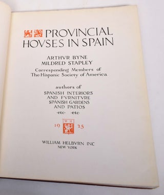 Provincial Houses in Spain