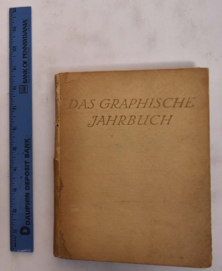 Item #175629 Das Graphische Jahrbuch. Hans Theodor Joel.