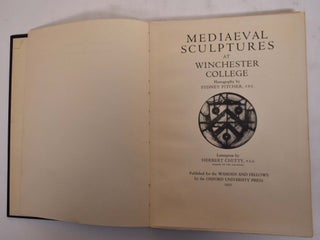 Mediaeval Sculptures at Winchester College